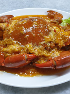 A picture of Chili Crab.
