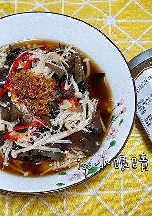 XO醬涼拌金針菇 的食譜成品照片
