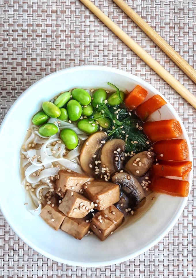 Una foto de 🍜 Ramen vegano 🍜