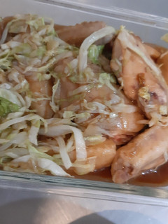 雞翅佐麥當勞糖醋醬 的食譜成品照片