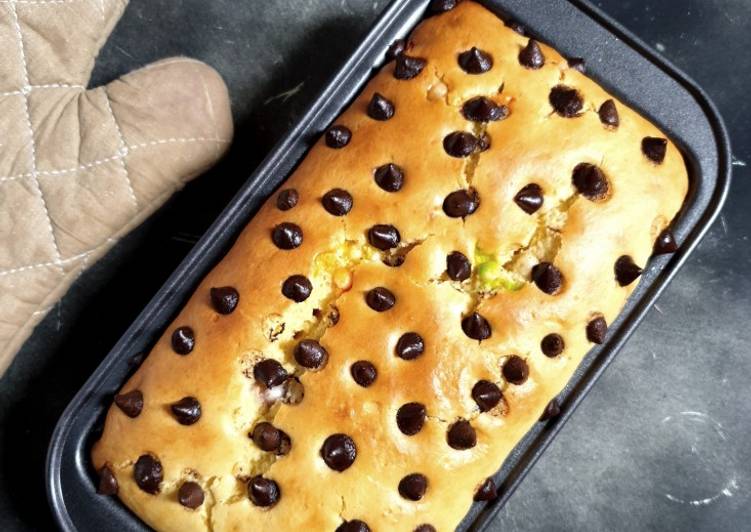 Cara Gampang Menyiapkan Choco chips Brudel Cake yang Lezat