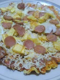 Foto resep Pizza mie simple
