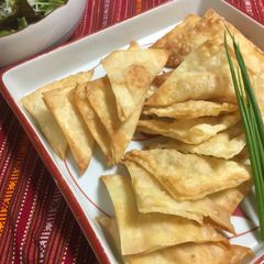 Fish Egg Fried Wantan A picture of Fish Egg Fried Wantan.
