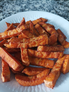 Una foto de Boniato frito