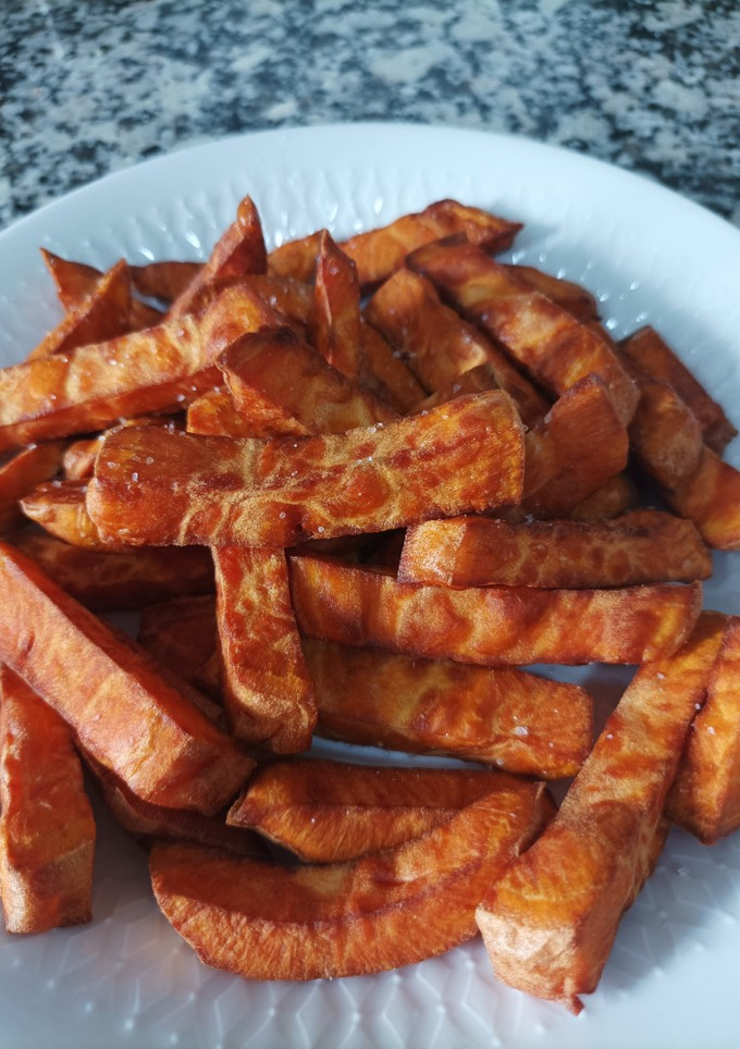 Una foto de Boniato frito