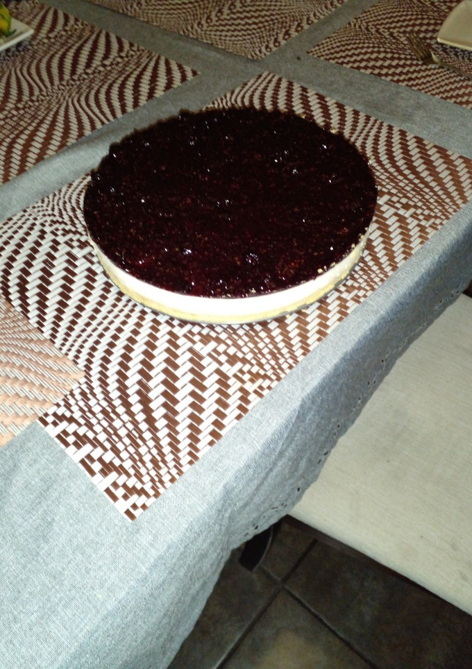 Una foto de Cheesecake de frambuesa