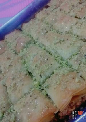 صورة لوصفة البقلاوة😋