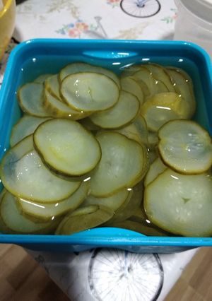 Una foto de Pepinos salados