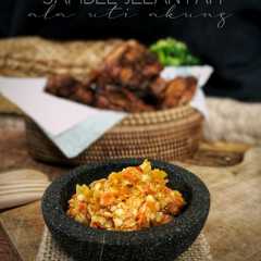 รูปของ Sambel Jelantah