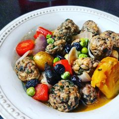 A picture of Azeri Chicken Stew (Azerbaijan).