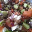 Salade de lentille