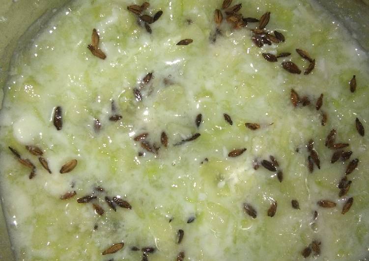 Recipe of Perfect Cucumber Raita