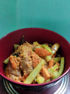 Foto resep ikan patin goreng bumbu acar kuning
