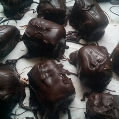 A picture of Marzipan chocolate candy.