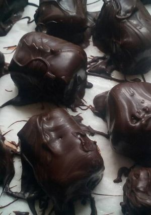 A picture of Marzipan chocolate candy.