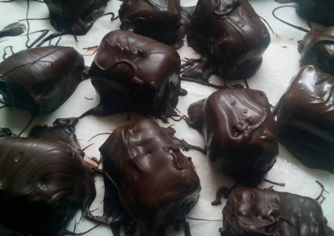 Marzipan chocolate candy