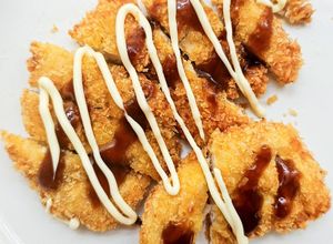 Gambar Tori Katsu - Ayam Goreng Bersalut Panko