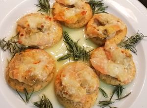 Foto principal de Machas gratinadas a la parmesana