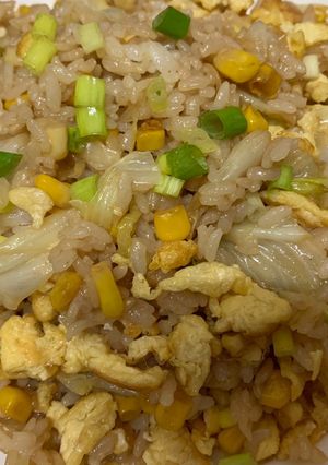 家常炒飯 的食譜成品照片