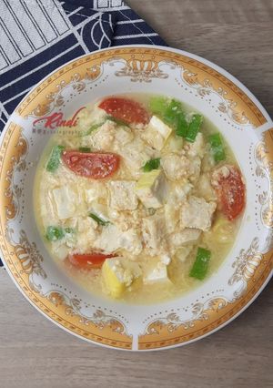 Foto resep Sup Tahu Telur