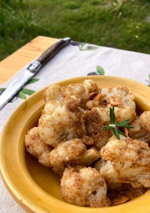 Foto resep Steamed Kembang Kol Saus Garlic, Panir, Butter