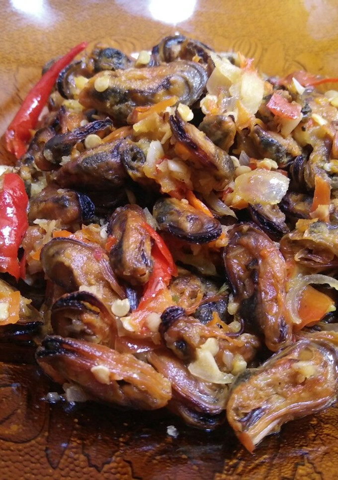 Foto resep Kerang Kuning Oseng Rawit