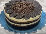 Una foto de torta oreo