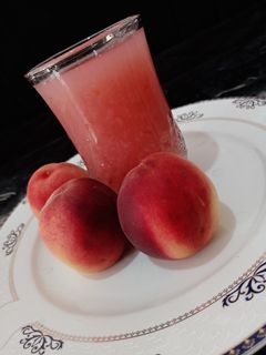 عکسی از دستور شربت هلو🍑