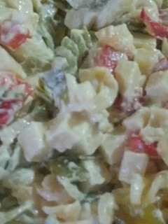 Una foto de Ensalada de pasta a mi manera