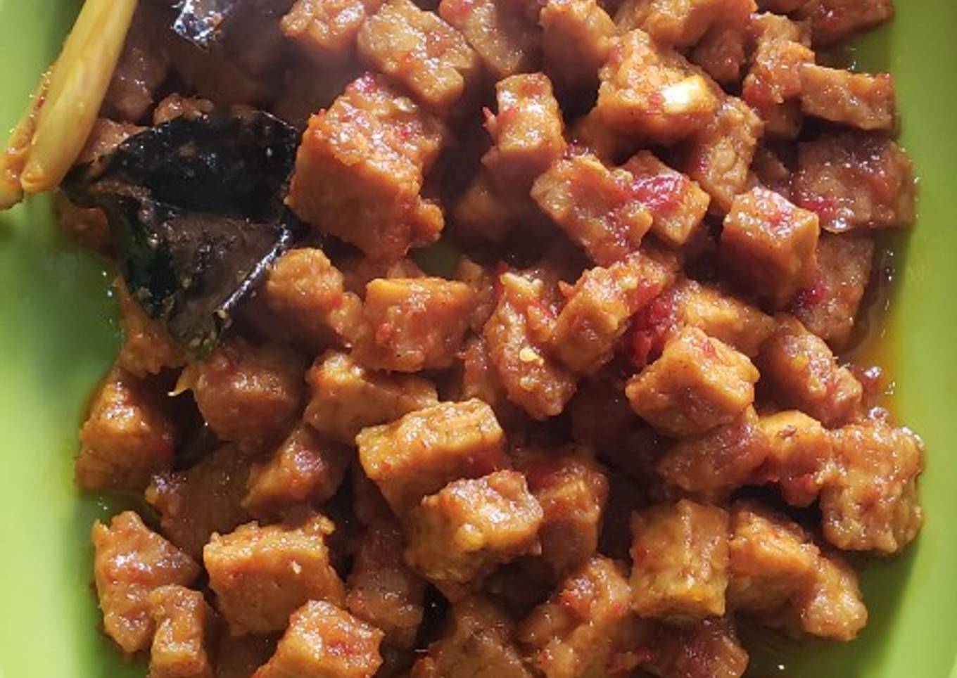 Tempe Oreg bumbu rica