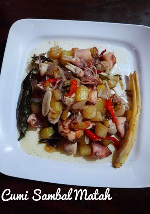 Foto resep Cumi sambal matah