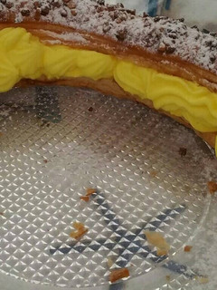 Una foto de Tortel de nata con un baño