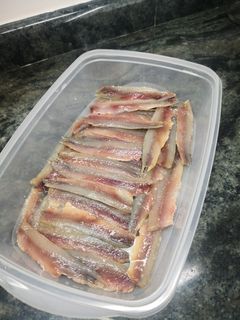 Una foto de Anchoas en salazón