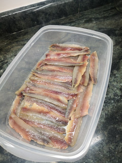 Una foto de Anchoas en salazón