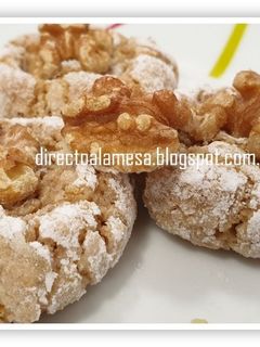 Una foto de Ghribas, galletas de nueces