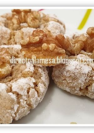 Una foto de Ghribas, galletas de nueces