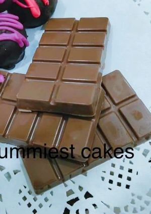 A picture of Homemade Cadbury chocolate.