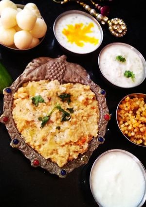 A picture of Vegetable quinoa upma.