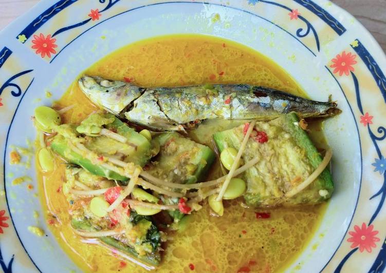 Lodeh terong ikan pindang