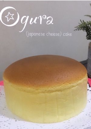 Foto resep Ogura cake (japanese cheese cake)