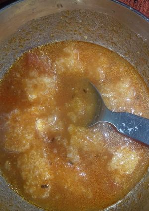 A picture of Tomato soup.