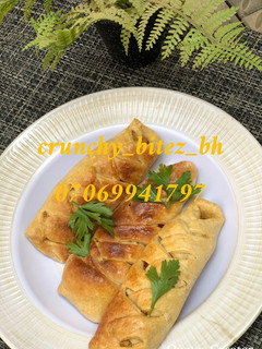 A picture of Chicken bread.