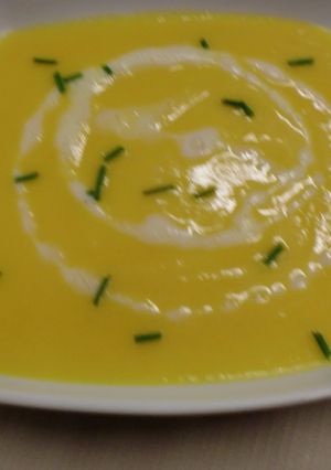 Foto principal de Crema fría de de zanahoria al coco