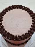 Ganache de chocolate y Dulce de leche para relleno y cobertura