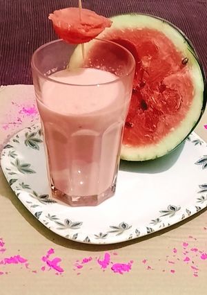 ওয়াটারমেলন জুস(watermelon juice recipe in Bengali) রেসিপির প্রধান ছবি