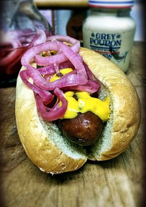 A picture of Texas Hot Links.