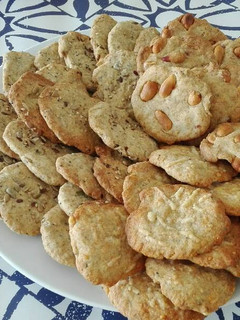Una foto de Galletas saladas crujientes