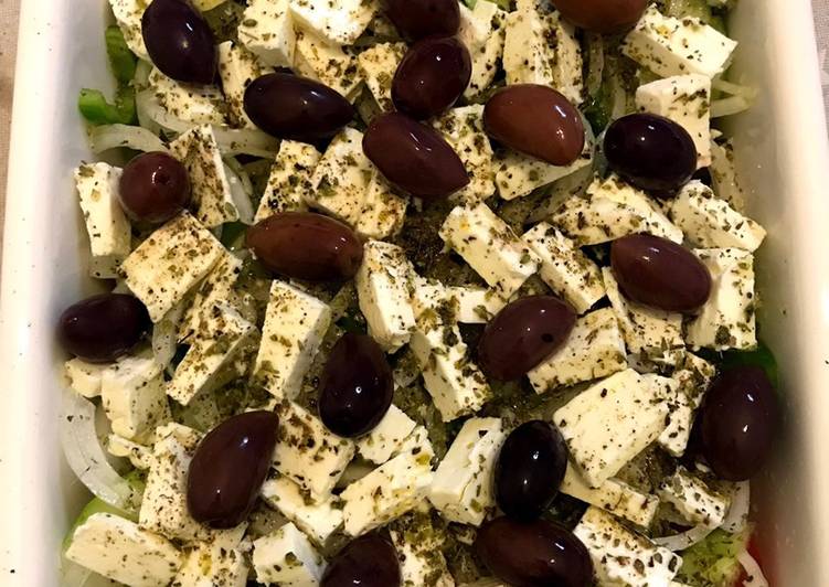 Ensalada Griega “a mi manera”