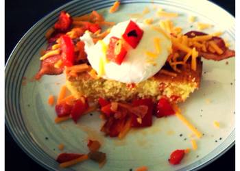 How to Recipe Tasty Southern Style Poached Egg Breakfast