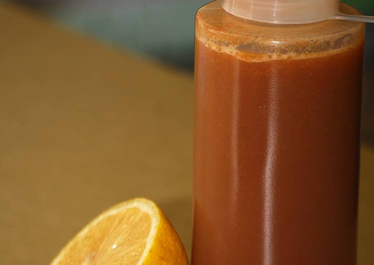Simple Way to Make Speedy Mild Citrus Hot Sauce